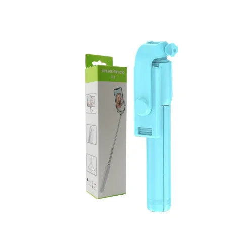 Bluetooth Selfie Stick Tripod | Telescopic Portable Stand for TikTok, Vlogging & Live Streaming - Deewan E Kharidar