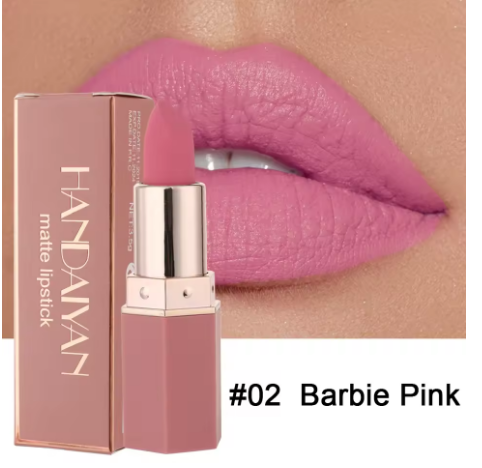 6-Color Matte Lipstick Set – Long-Lasting, Waterproof, Non-Fading, Non-Stick Velvet Lip Colors - Deewan E Kharidar
