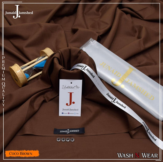 Premium Junaid Jamshed Wash & Wear Fabric – Elegant & Comfortable Men's Collection