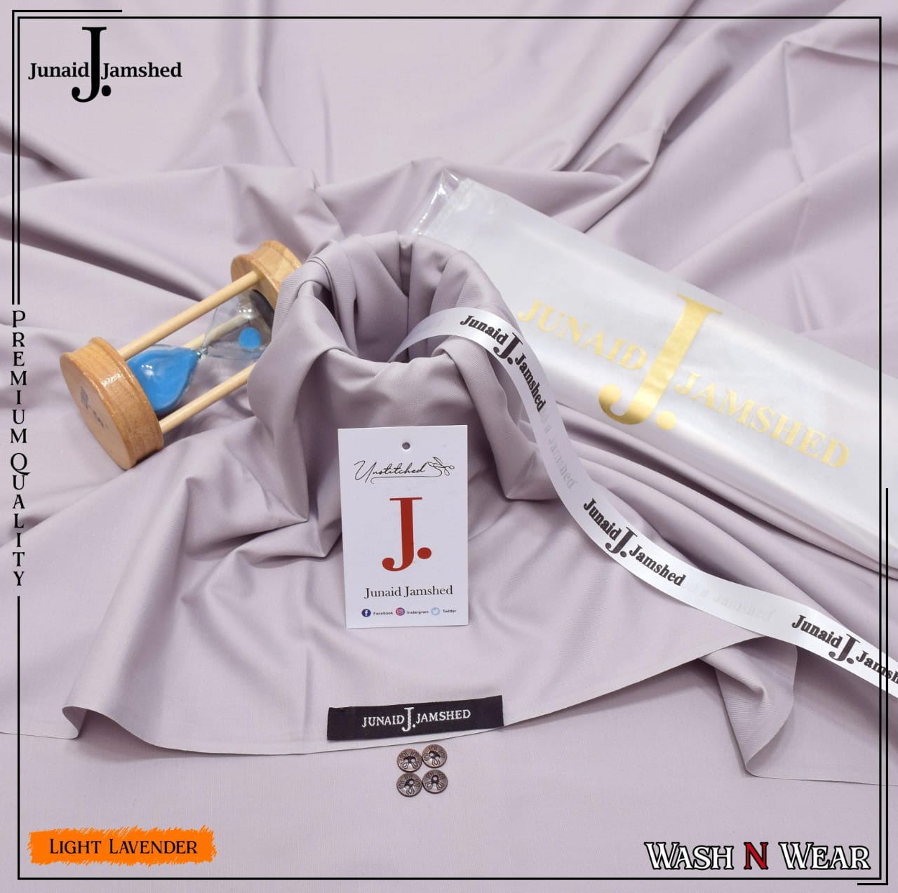 Premium Junaid Jamshed Wash & Wear Fabric Collection – Elegant Colors & Supreme Quality