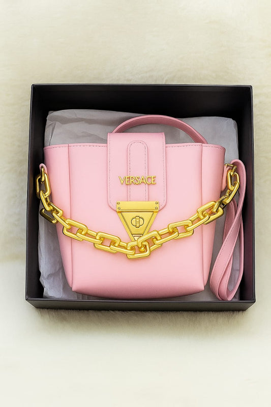 1 PCS Premium Synthetic Leather Shoulder Bag – Soft Padded, Long Strap