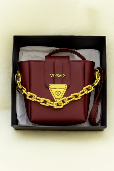 1 PCS Premium Synthetic Leather Shoulder Bag – Soft Padded, Long Strap