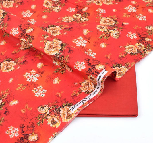 Bonanza 2025 Summer Lawn Digital Print 2-Piece Suit - Deewan E Kharidar
