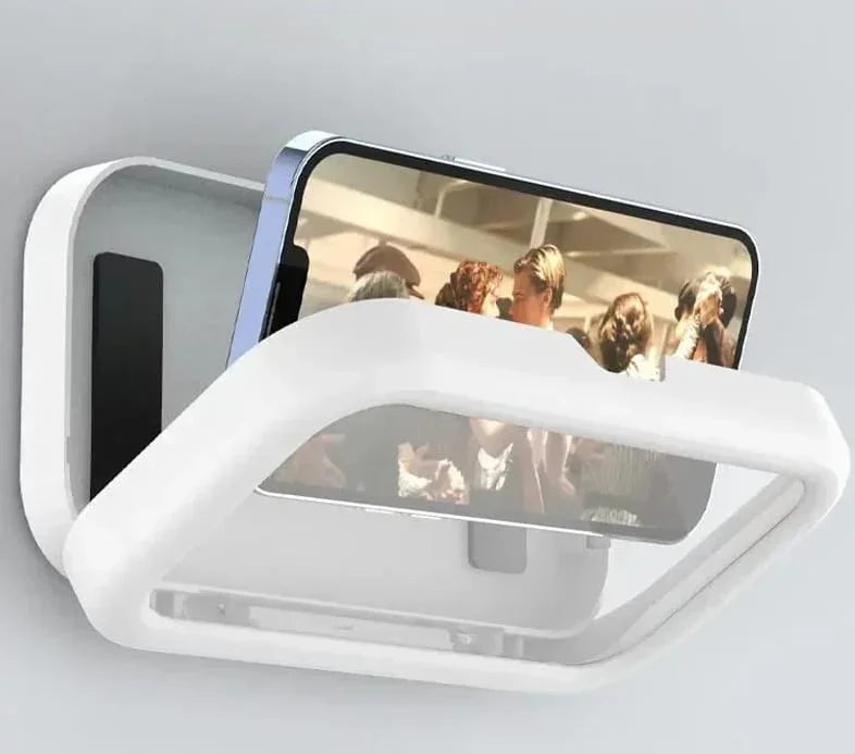Waterproof Wall-Mounted Bathroom Phone Holder – Touch-Sensitive Screen | Drama Watching Stand | - Deewan E Kharidar
