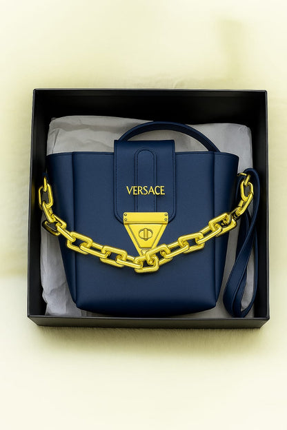 1 PCS Premium Synthetic Leather Shoulder Bag – Soft Padded, Long Strap