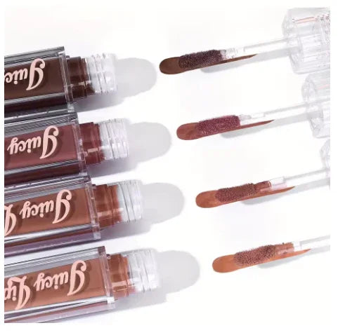 Hydrating Crystal Lip Oil – Tinted, Moisturizing & Plumping Gloss for Juicy Lips - Deewan E Kharidar