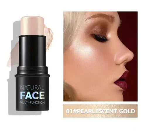 Cream Contour Stick Set – Highlighter, Bronzer & Blush (Waterproof & Non-Greasy) - Deewan E Kharidar