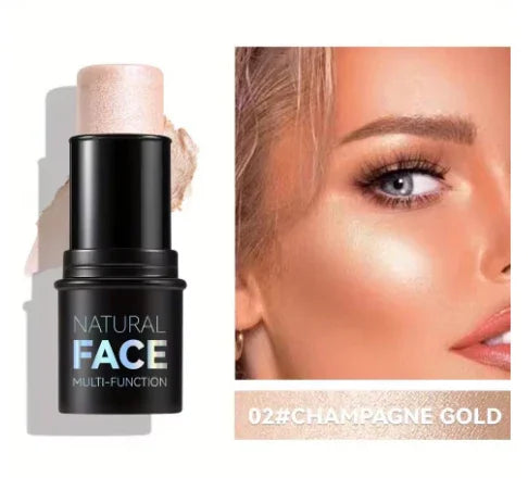 Cream Contour Stick Set – Highlighter, Bronzer & Blush (Waterproof & Non-Greasy) - Deewan E Kharidar