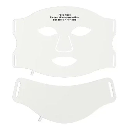 7 Color LED Face Mask with Neck – Wireless Light Therapy for Anti-Aging, Wrinkles & Skin Rejuvenation - Deewan E Kharidar
