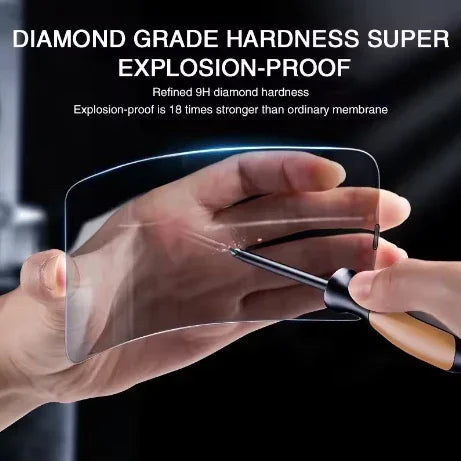 Privacy Tempered Glass Screen Protector for iPhone 16/15/14/13 Pro Max – Anti-Spy, Anti-Scratch - Deewan E Kharidar