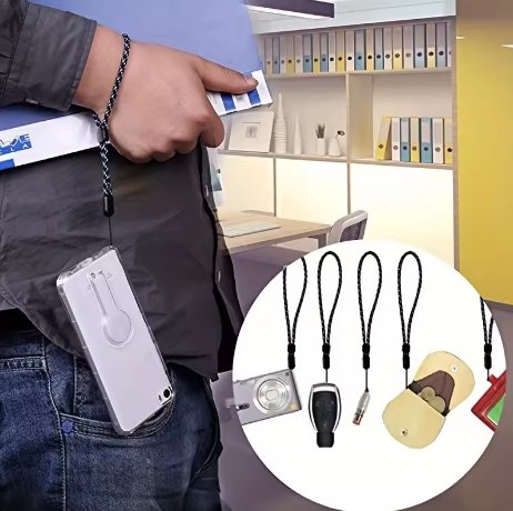 5PCS Durable Hand Wrist Lanyard Strap for Phones, Cameras, USB Drives, Keychains & More - Deewan E Kharidar
