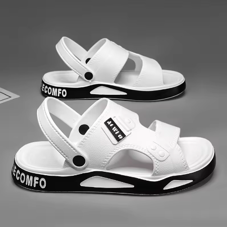 Men's Summer EVA Slippers – Lightweight Non-Slip Open-Toe Sandals for Beach & Outdoor - Deewan E Kharidar