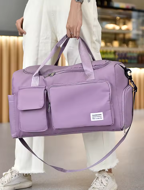 UNIXINU Women’s Travel Duffle Bag – Large Capacity Gym & Carry-On Bag with Shoe Compartment - Deewan E Kharidar
